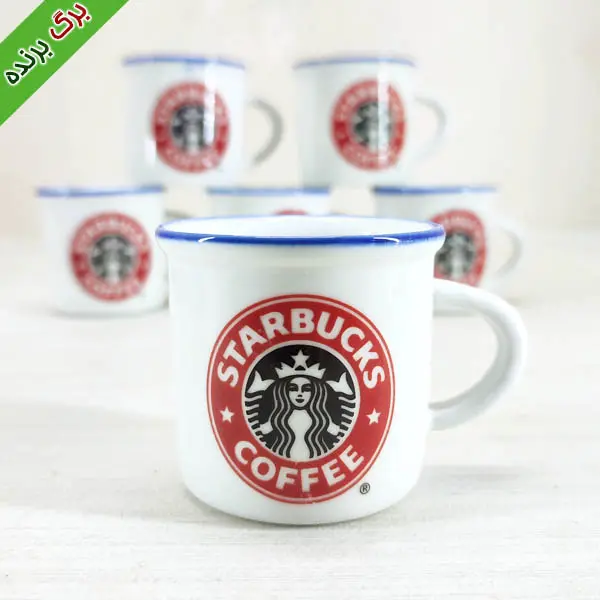 فنجان قهوه استارباکس اسپرسو مجموعه 6 عددی